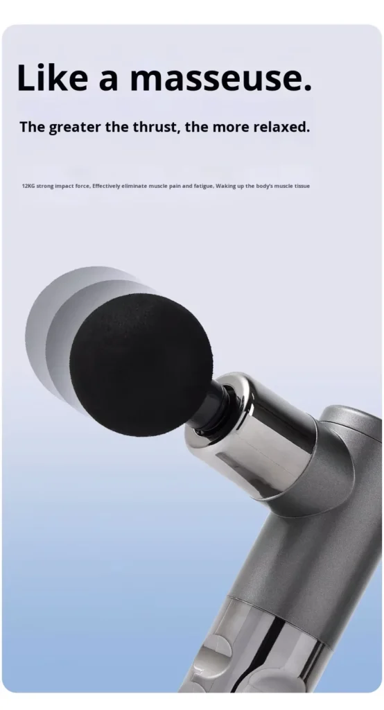 ماساژور تفنگی دو حالته ضربه و ویبره HY-2025 5 gun massager hy 2025 tebdarman.ir4