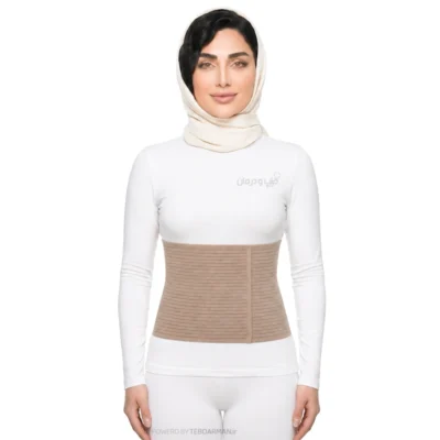 شکم‌بند طبی تنفس‌پذیر چسبی مدل 9090
